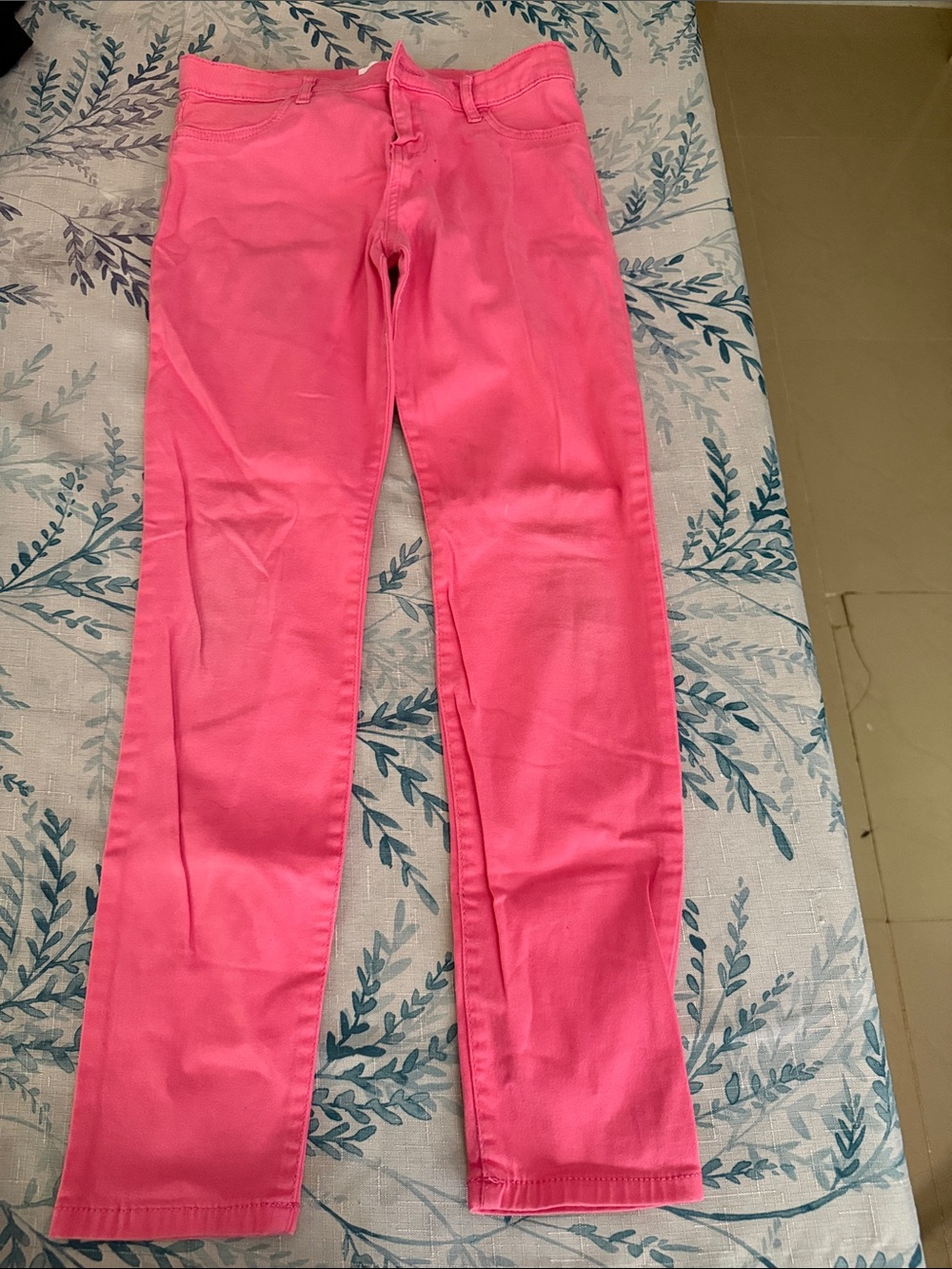 Place Hot Pink Straight-Leg Jeans